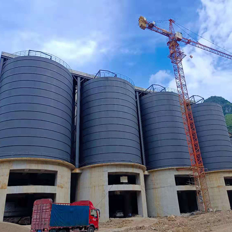 东莞骨料钢板仓建造施工周期从规划到竣工的每一步